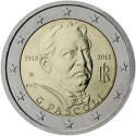 ITALIA 2 EUROS 2012 GIOVANNI PASCOLI SC BIMETALICA MONEDA CONMEMORATIVA Italy