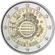 ESLOVAQUIA 2 EUROS 2012 X ANIVERSARIO DEL EURO SC MONEDA CONMEMORATIVA BIMETALICA Slovakia