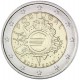 PORTUGAL 2 EUROS 2012 X ANIVERSARIO DEL EURO SC MONEDA CONMEMORATIVA BIMETALICA