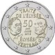 ALEMANIA 2 EUROS 2013 TRATADO del ELISEO 50 ANIVERSARIO SC MONEDA CONMEMORATIVA Germany BRD