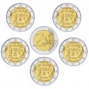 2€ EUROS 2013 ALEMANIA TRATADO DEL ELISEO A+D+F+G+J SC