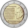 LUXEMBURGO 2 EUROS 2013 HIMNO NACIONAL SC MONEDA CONMEMORATIVA Luxembourg