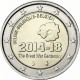 BELGICA 2 EUROS 2014 CENTENARIO DE LA 1ª GUERRA MUNDIAL SC MONEDA CONMEMORATIVA Belgium Belgique