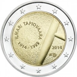 ..2€ EUROS 2014 FINLANDIA ILMARI TAPIOVAARA MONEDA NUEVA SC