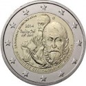 GRECIA 2 EUROS 2014 MUERTE DE DOMENIKOS THEOTOKOPOULOS EL GRECO SC MONEDA CONMEMORATIVA Greece