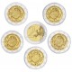 ALEMANIA 2 EUROS 2012 A+D+F+G+J X ANIVERSARIO DEL EURO SC @RARA@ MONEDA CONMEMORATIVA BIMETALICA Germany BRD