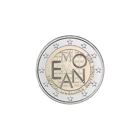 ESLOVENIA 2 EUROS 2015 ASENTAMIENTO ROMANO CIUDAD DE EMONA SC MONEDA CONMEMORATIVA Slovenia