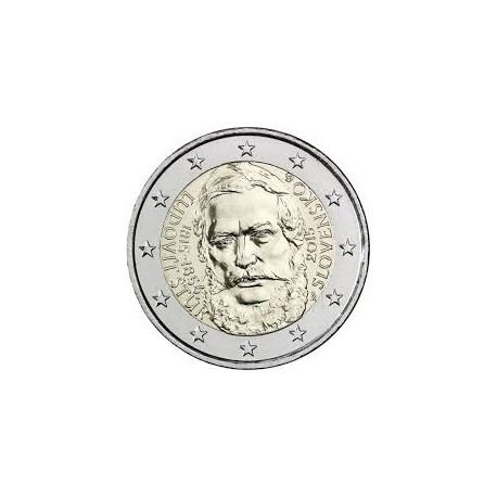 ESLOVAQUIA 2 EUROS 2015 LUDOVIC STUR SC MONEDA CONMEMORATIVA Slovakia