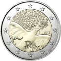 FRANCIA 2 EUROS 2015 PALOMA 70 AÑOS DE PAZ SC MONEDA CONMEMORATIVA France