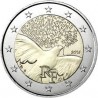 FRANCIA 2 EUROS 2015 PALOMA 70 AÑOS DE PAZ SC MONEDA CONMEMORATIVA France