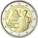 ITALIA 2 EUROS 2015 DANTE ALIGHIERI SC MONEDA CONMEMORATIVA Italy