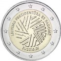 . 2 EUROS 2015 LETONIA PRESIDENCIA DE EUROPA SC Moneda Coin