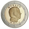 MONACO 2 EUROS 2015 REY ALBERTO I SC MONEDA NO CONMEMORATIVA Tipo CIRCULANTE