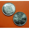 . 2 monedas x 100 PESETAS 1975 * 19 76 + 1980 * 19 80 MUNDIAL DE FUTBOL JUAN CARLOS I NICKEL SC España