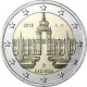 ALEMANIA 2 EUROS 2016 IGLESIA DE SAJONIA SACHSEN SC MONEDA CONMEMORATIVA COIN GERMANY