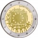 . 2 EUROS 2015 BANDERA EUROPEA FINLANDIA SC Moneda Coin