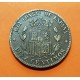 @FALSA DE EPOCA@ ESPAÑA Rey ALFONSO XII 10 CENTIMOS 1878 OM REY y ESCUDO KM.675 MONEDA DE BRONCE MBC-