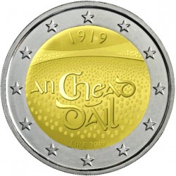 IRLANDA 2 EUROS 2019 CENTENARIO DE LA PRIMERA SESION DEL DAIL EIREANN SC MONEDA CONMEMORATIVA COIN Eire Ireland @ESCASA@