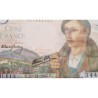 FRANCIA 5 FRANCOS 1960 VICTOR HUGO Serie R.34 76077 Pick 141 BILLETE CIRCULADO @ESCASO@ France 5 Nouveaux Francs