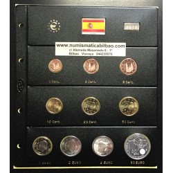 . @ESPAÑA@ MONEDAS EUROS 2015 FELIPE VI 1 Cts/2€ SC TIra Serie