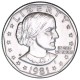ESTADOS UNIDOS 1 DOLAR 1981 P SUSAN B. ANTHONY AGUILA SOBRE LA LUNA KM.207 MONEDA DE NICKEL SC USA 1 Dollar
