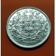 @LIMPIADA@ PORTUGAL 50 CENTAVOS 1914 BUSTO DE DAMA ALEGORICA KM.561 MONEDA DE PLATA MBC 1/2 Escudo silver coin R/1