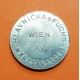 @TOKEN@ AUSTRIA modulo 1 KRONE 1938 LIMPIA CHIMENEAS DE VIENA MONEDA DE NICKEL SC WIEN Havlanicka & Fuchs