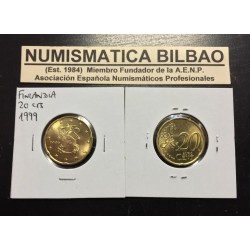 FINLANDIA 20 CENTIMOS 1999 SC MONEDA COIN Finnland Cts