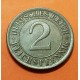 ALEMANIA 2 REICHSPFENNIG 1925 A CEREALES República del WEIMAR KM.38 MONEDA DE BRONCE EBC Germany copper coin