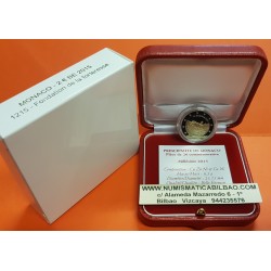 . .2 EUROS 2015 MONACO ESTUCHE 800 AÑOS DE LA FORTALEZA @RARA@