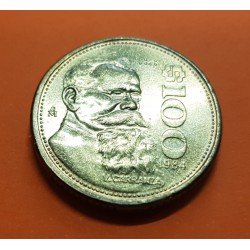 .MEXICO 10 PESOS 1976/1981 ERROR ACUÑACION OFF CENTER COIN SC