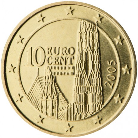 AUSTRIA 20 CENTIMOS 2003 PROOF MONEDA COIN Osterreich Euro Cts P