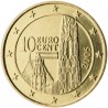 AUSTRIA 10 CENTIMOS 2006 CATEDRAL DE SAN ESTEBAN MONEDA DE LATON SC Osterreich Euro coin Cts