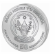 @1 ONZA 2018@ RUANDA 50 FRANCOS 2018 AÑO LUNAR DEL PERRO MONEDA DE PLATA SC LUNAR OUNCE Rwanda 50 Francs Dog OZ