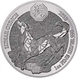 . .50 FRANCOS 2016 RWANDA SURICATO PLATA SC 1 Oz SILVER RUANDA