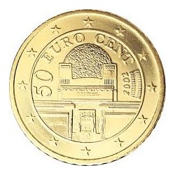 AUSTRIA 50 CENTIMOS 2008 SC MONEDA COIN Osterreich Euro Cts