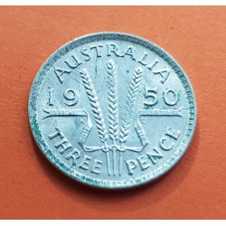 .AUSTRALIA 1 FLORIN 1951 CETROS PLATA SC Silver KM*47 Jubilee