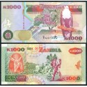 ZAMBIA 1000 KWACHA 1992 AGUILA SOBRE RAMA Pick 40A BILLETE SC Africa UNC BANKNOTE