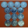 13 monedas NUEVAS @ARRAS DE MATRIMONIO@ VENEZUELA 1 BOLIVAR 1960 SIMON BOLIVAR PLATA PARA EL DIA DE LA BODA