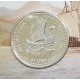 PORTUGAL 100 ESCUDOS 1989 MADEIRA PORTO SANTO 1419 1420 NAO PORTUGUESA KM.647 MONEDA DE PLATA SC