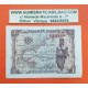 ESPAÑA 1 PESETA 1945 REINA ISABEL LA CATOLICA SIN SERIE 400848 Pick 128 BILLETE SC @SOMBRAS - RARO@ Spain