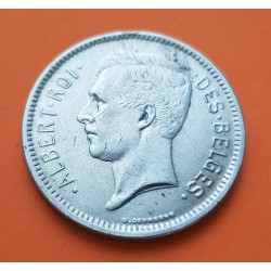 BELGICA 5 FRANCOS 1930 / UN BELGA ALBERT ROI DES BELGES KM.97.1 MONEDA DE NICKEL MBC++ BelgiumC- 