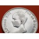 @PRECIOSA@ ESPAÑA 5 PESETAS 1889 * 18 89 MPM REY ALFONSO XIII KM.689 MONEDA DE PLATA (DURO) Spain silver R/4