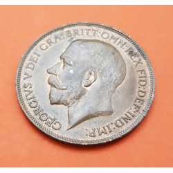 INGLATERRA 1 PENIQUE 1921 BRITANNIA JORGE V KM.810 MONEDA DE BRONCE SC- UK penny coin