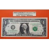 ESTADOS UNIDOS 1 DOLAR 1988 A Sello letra E CIUDAD de RICHMOND VIRGINIA GEORGE WASHINGTON Pick 480B SC USA $1 Dollar