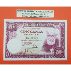 ..ESPAÑA 50 PESETAS 1951 RUSIÑOL Serie B.2438947 SC- PICK 141