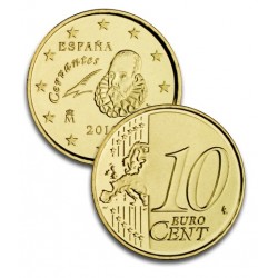 @OFERTA@ ESPAÑA 10 CENTIMOS 2004 DON QUIJOTE MONEDA SIN CIRCULAR SC @ESCASA@ Spain Euros