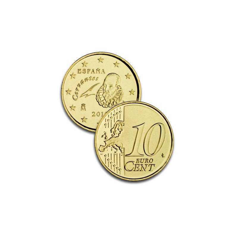 Legibilidad Fundador simbólico OFERTA@ ESPAÑA 10 CENTIMOS 2018 DON QUIJOTE MONEDA SIN CIRCULAR SC @ESCASA@  Spain Euros