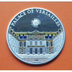 @COLORES@ PALAU 5 DOLARES 2013 PALACIO DE VERSALLES Serie 7 MARAVILLAS DEL MUNDO MONEDA DE PLATA PROOF silver coin