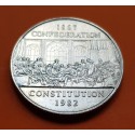 CANADA 1 DOLAR 1982 CONSTITUTION 1867 CONFEDERATION KM.134 MONEDA DE NICKEL SC- $1 Dollar coin